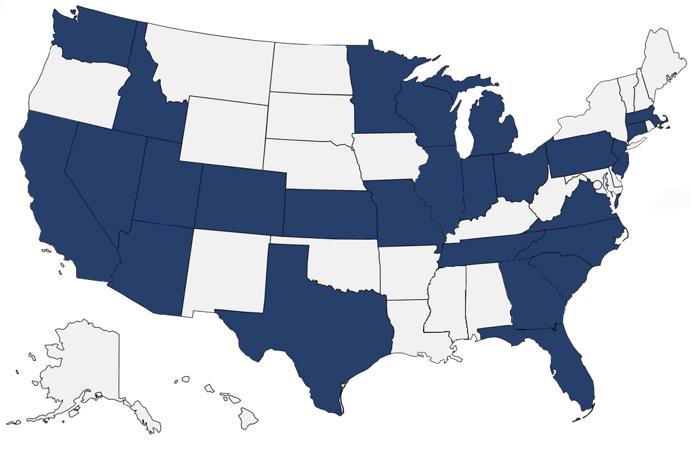 Protexure 25 Admitted States